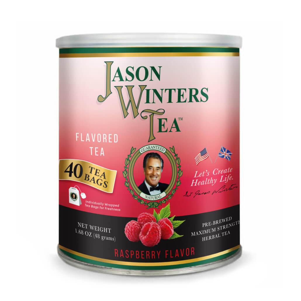Jason Winters 40-Count Raspberry Flavored Tea Bags | Sir Jason Winters